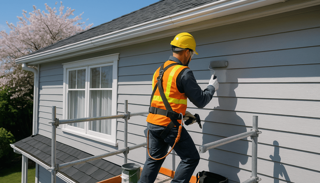 How a Fresh Exterior Paint Boosts Your Wellington Home’s Value