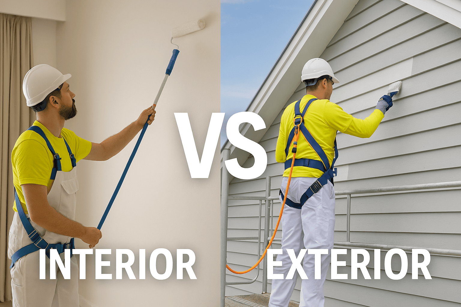 Interior vs Exterior Painting – What You Need to Know in Wellington