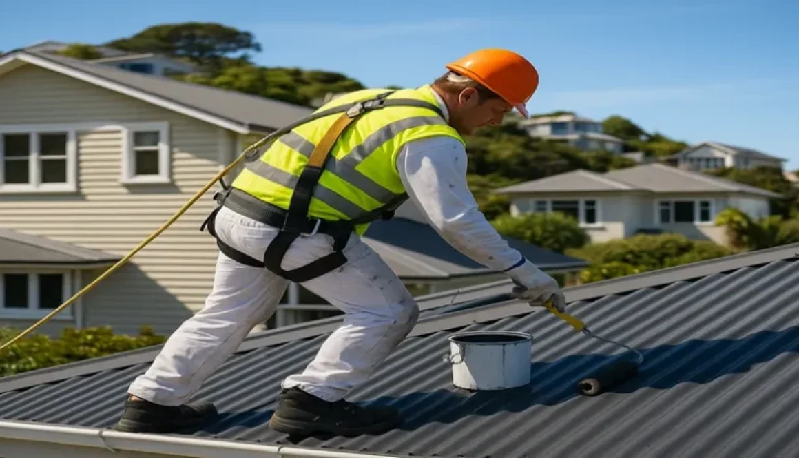 Roof Painting in Wellington When, Why & How to Do It Safely This Summer